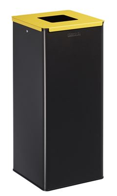 Calitri 40L yellow recycling bin
