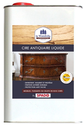 St Wandrille professional wax furniture and flooring can 5 L