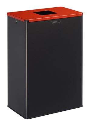 Calitri 60L red recycling bin