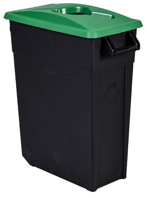 Green 65L selective sorting bin