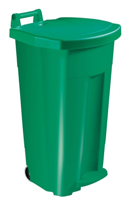 90 L green kitchen sorting bin