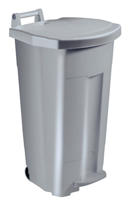 Kitchen bin Rossignol 90 liter HACCP gray lid