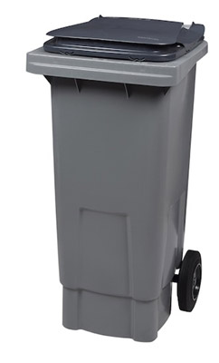 Rossignol 80L 2-wheel garbage container