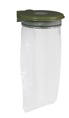 Rossignol olive green selective sorting garbage bag holder hatch cover