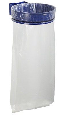 Extreme blue Rossignol wall-mounted trash bin holder