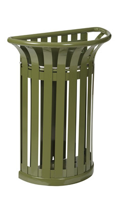 Rossignol trash can tulip green olive 35 L