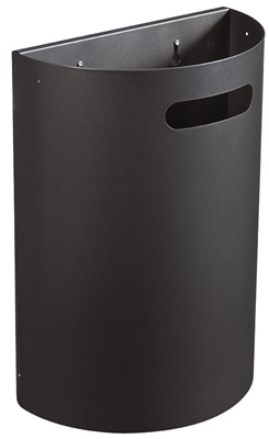 Rossignol wall-mounted waste bin removable steel matt anthracite 20 L