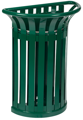 Tulip trash Rossignol green mural 35 L