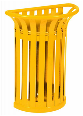 Rossignol yellow wall tulip waste bin 35 L