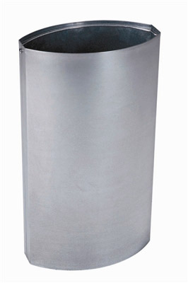 Interior galvanized steel tank 60 liters bin Rossignol