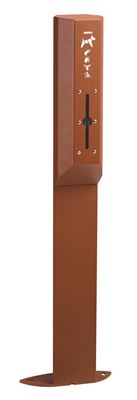 Rossignol corten dog hygiene dispenser on stand
