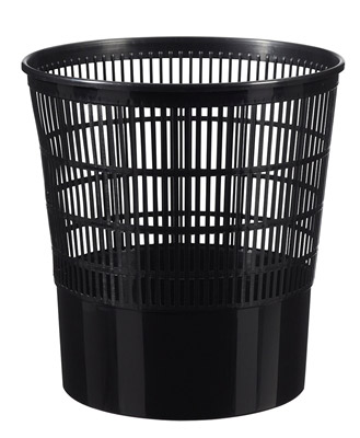 Wastebasket nightingale 16L batch of 20 black