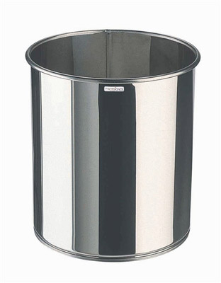 Paper basket 15L stainless nightingale