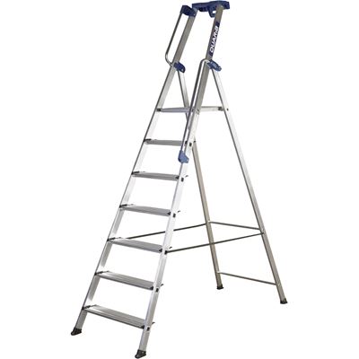 xstep professional aluminum stepladder 7 steps