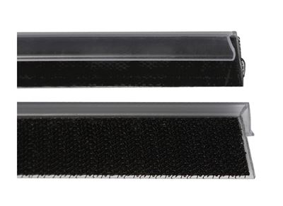 Trapezoidal broom Velcro strip, 60 cm x 2