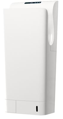 Prestige white air pulse hand dryer
