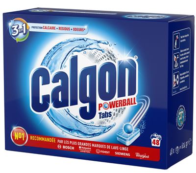 Calgon pastille powerball 3 in 1 box of 48