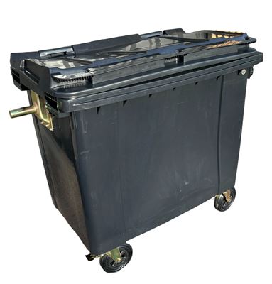 660L 4-wheeled rubbish container