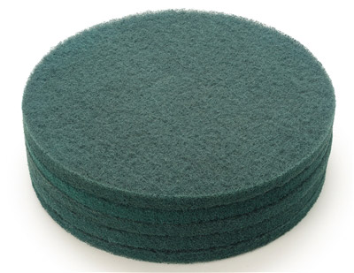 Green disc scrubber 530 mm package 5