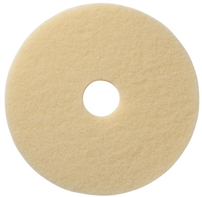 Beige floor buffing machine polishing disc 432 mm package 5