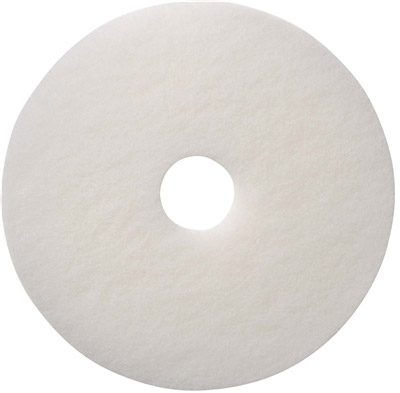 White disc rotary floor polishing floor 165 mm package 5