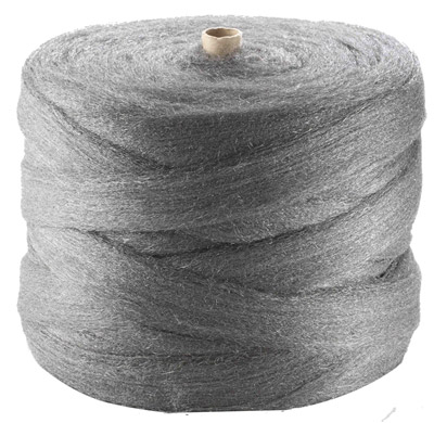 Steel wool reel, grain number 2, 6 kg reels