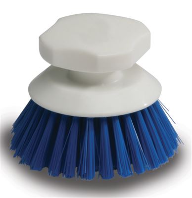 Food brush round blue tableware