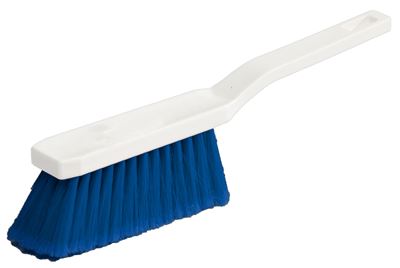 Straight soft blue food sweeper