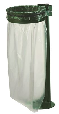 110 liter transparent trash bag reinforced package of 200