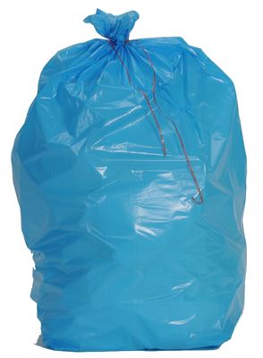 Garbage bag 110 liters blue package 200