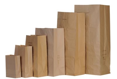 Biodegradable paper bag 120 liter pack of 50