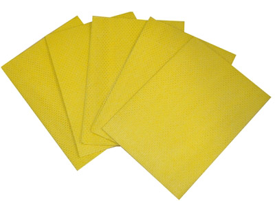 HACCP kitchen towel 35x50 yellow by 25