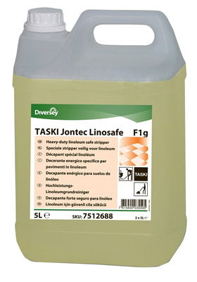 Taski jontec linosafe F1g linoleum floor stripper 5L