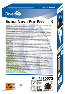 Suma Nova L6 Pureco Safe liquid dishwasher pack 10 L