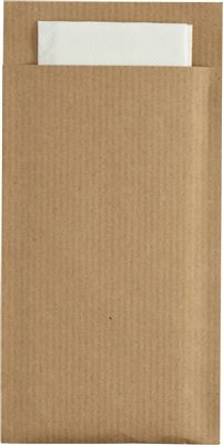 Brown white keli covered clutch bag by 240