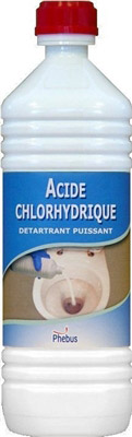 Hydrochloric acid 1 liter bottle