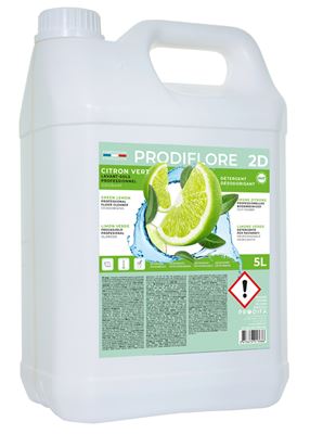 Lime-flavored deodorizing detergent 5L