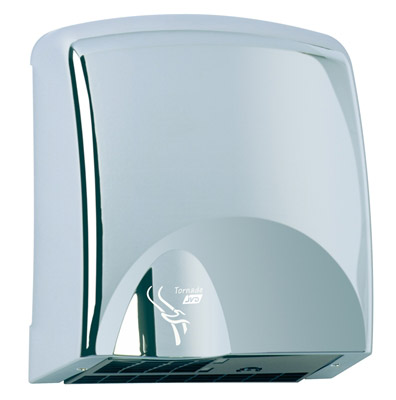 JVD tornado electric hand dryer bright chrome