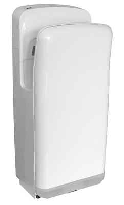 Electric hand dryer JVD Alphadry vertical convection white
