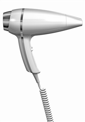 Electric hair dryer JVD white Alteo