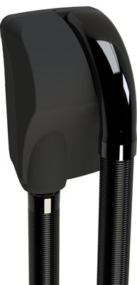 Wall-mounted hair dryer JVD caraibe black base