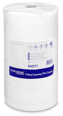 Veraclean critical cleaning whiter creped coil 400 F