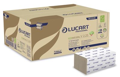 EcoNatural Lucart V 2.25 hand towels (3800)