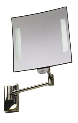 Mirror light square chrome tube JVD Galaxy