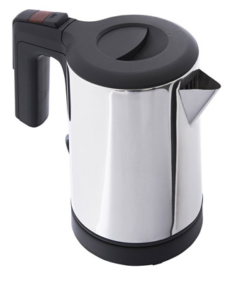 Electric kettle 0.8 L polished stainless JVD Duchess