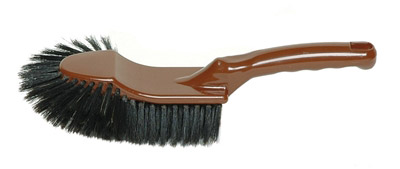 Half silk short handle brush head