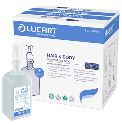 Lucart Hair and Body Soap 6 x 1L