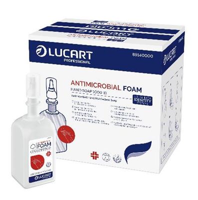 Lucart Antimicrobial Foaming Soap 6 x 1L