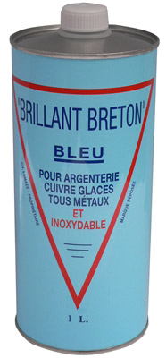 Brilliant blue Breton silverware cleaner 1 L