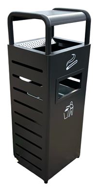 3L outdoor ashtray, 26L bin